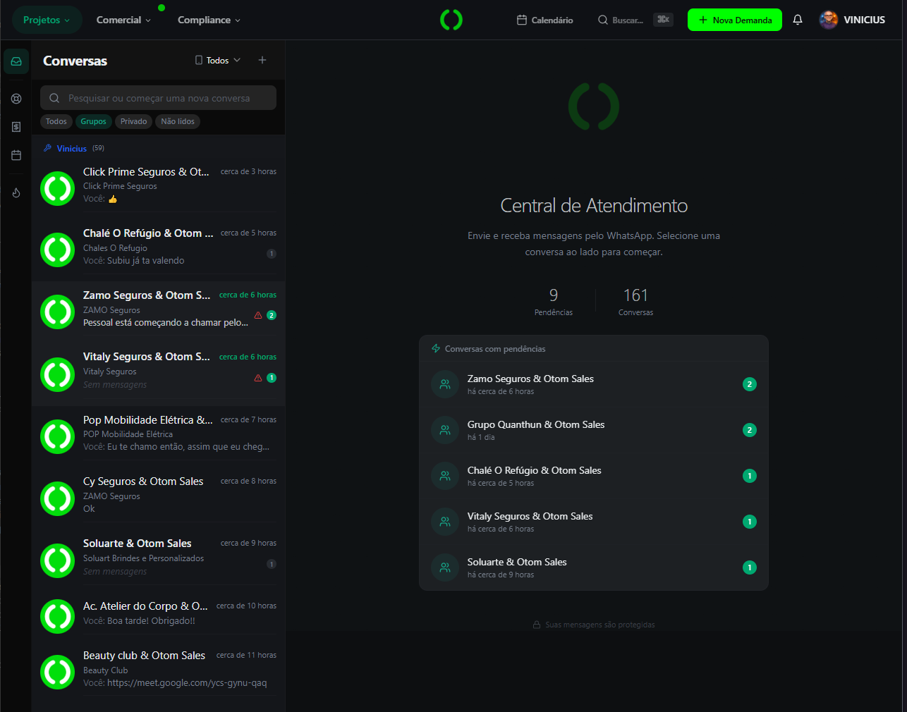 Sistema de Gestão Operacional