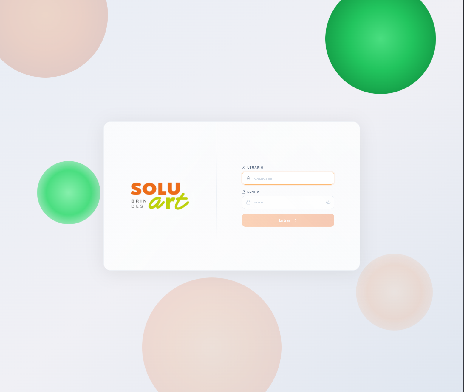 Soluart — CRM com Conta Azul e Melhor Envio